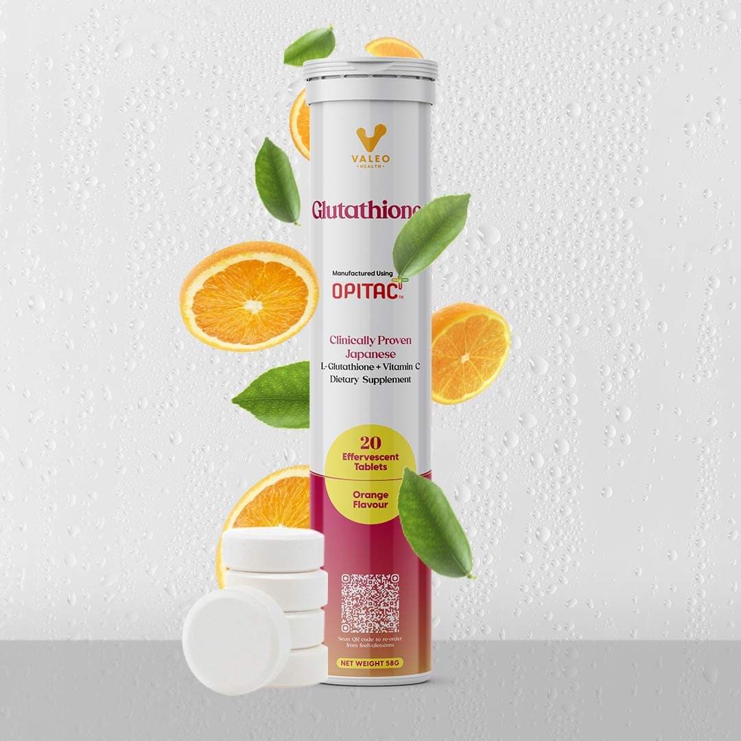 Valeo Glutathione+ Effervescent Tabs